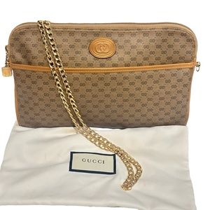 ❤️SOLD❤️Gucci Micro GG PVC Leather Vintage Crossbody Bag